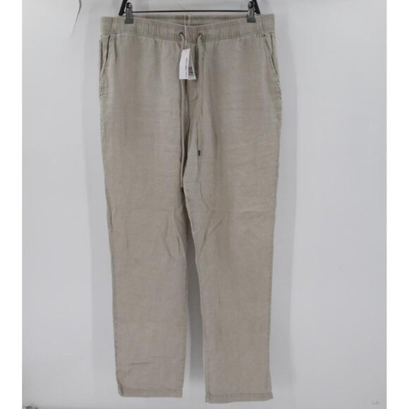 NEW James perse pants Mens 3 Terry flight pants linen mineral pigment mko1370 - Picture 1 of 16